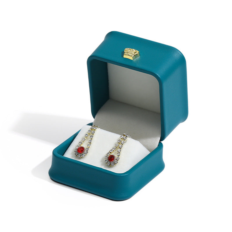 Elegant Jewellery Gift Box – PU Leather Earring Display Case