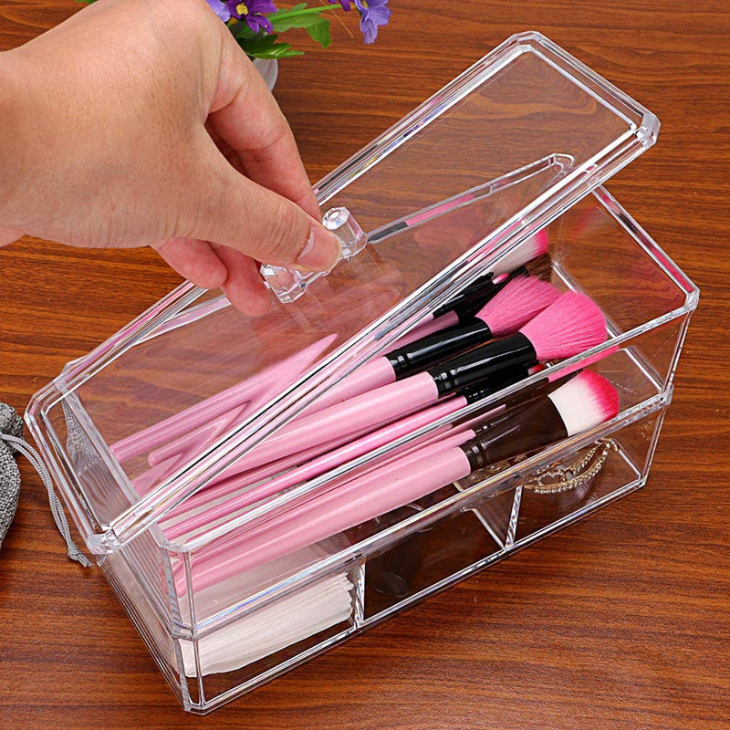 Cabinet Drawer Storage Compartment Cosmetic Lipstick Sorting Box Built-In Small Compartment Box Desktop Debris Classification