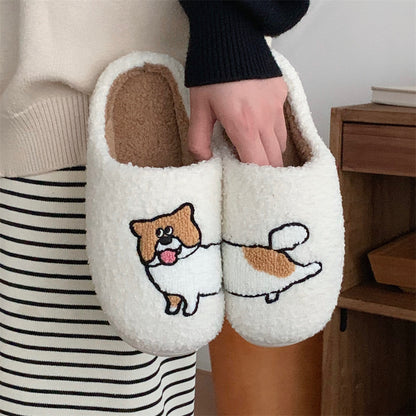 Corgi Slippers