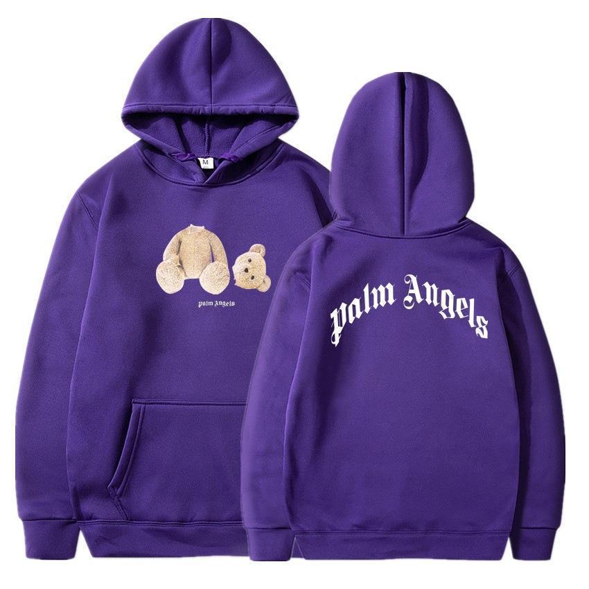 Bear Angels Decapitated Bear Teddy Bear Print Couple Hoodie