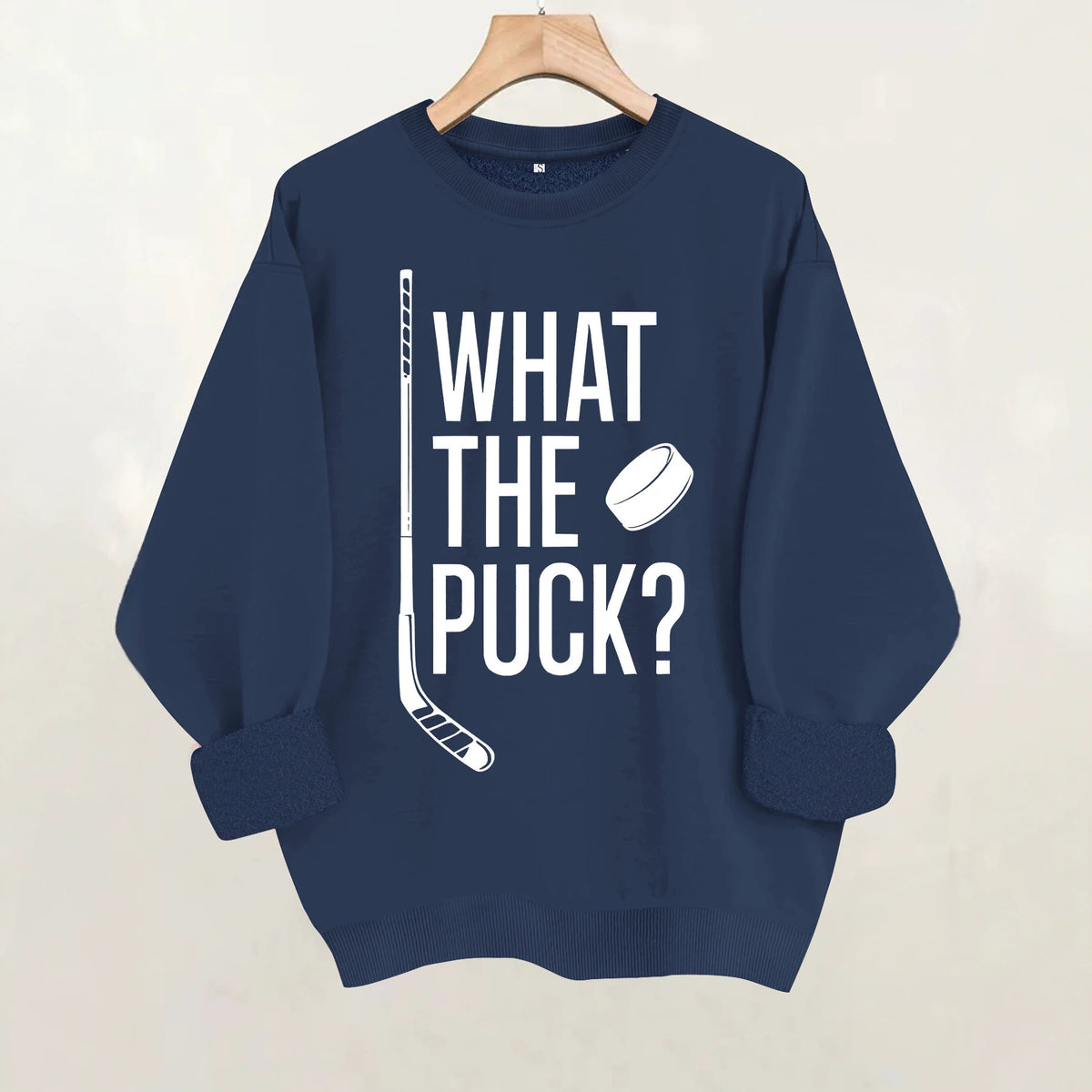 Long sleeved fleece hoodie