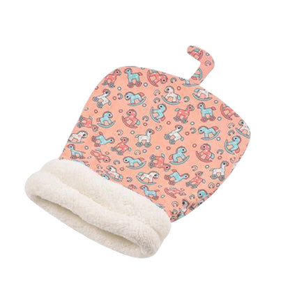 Semi-Enclosed Winter Warm Pet Bed with Tunnel for Cats and Dogs