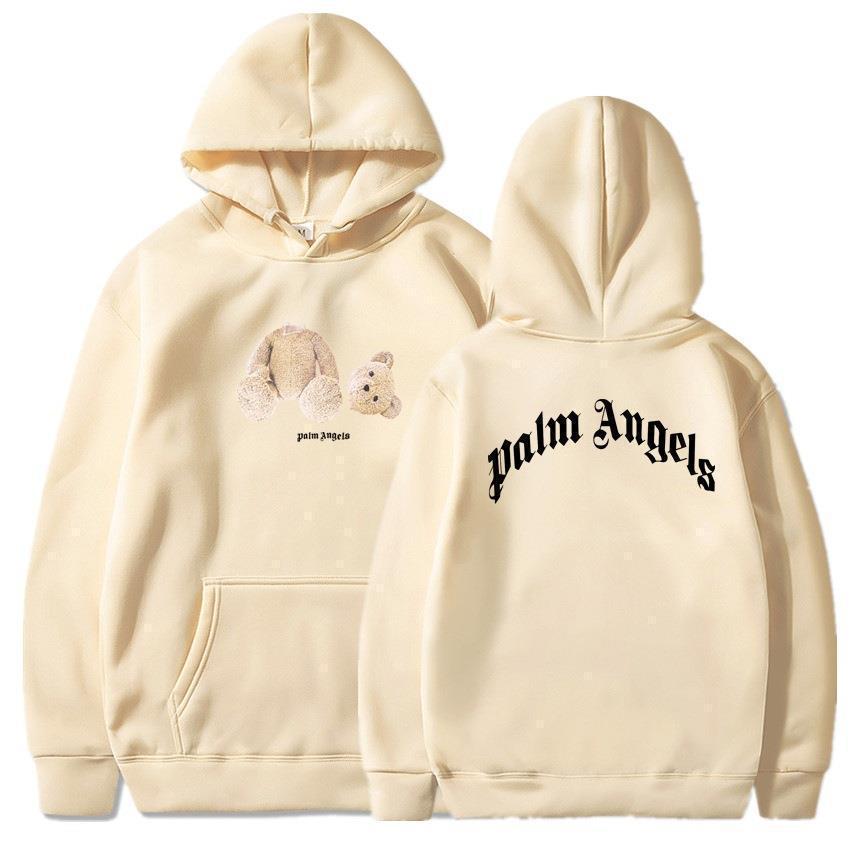 Bear Angels Decapitated Bear Teddy Bear Print Couple Hoodie