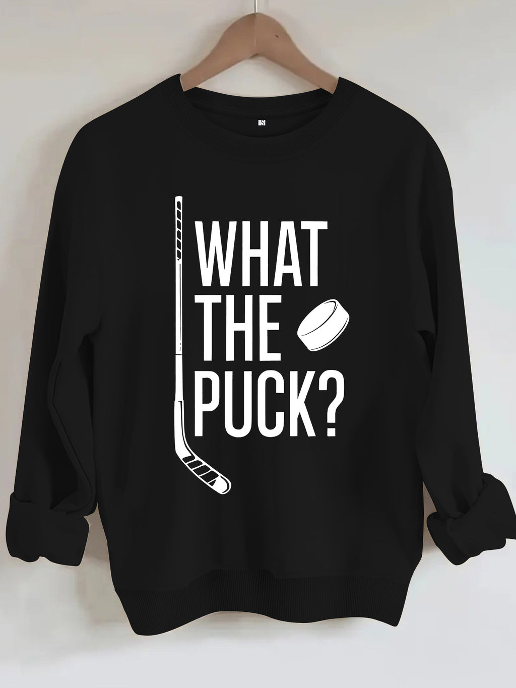 Long sleeved fleece hoodie