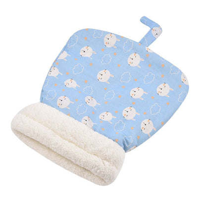 Semi-Enclosed Winter Warm Pet Bed with Tunnel for Cats and Dogs