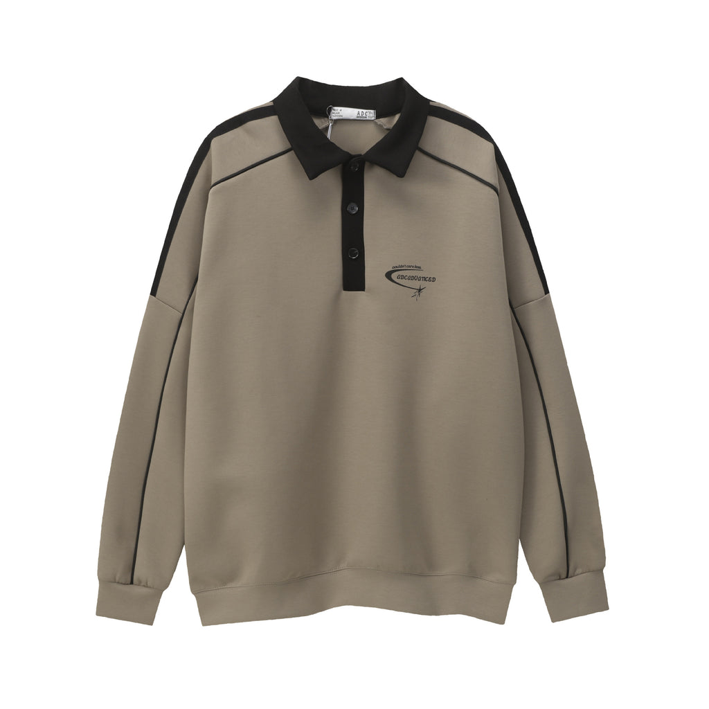 Collar hoodie men