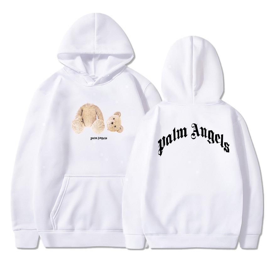 Bear Angels Decapitated Bear Teddy Bear Print Couple Hoodie
