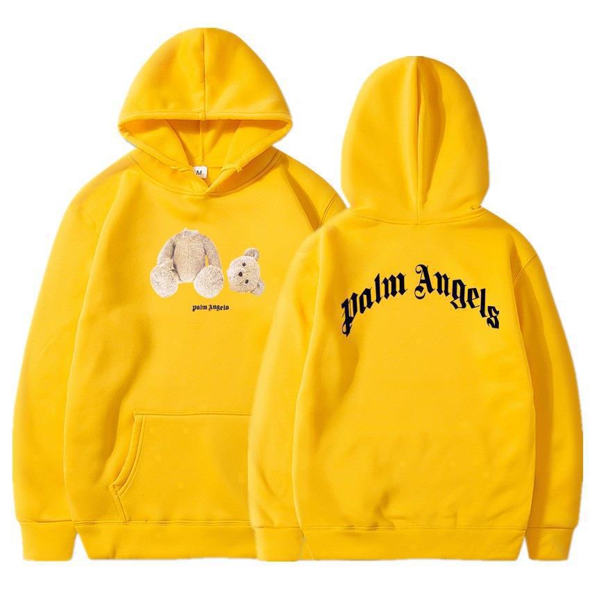 Bear Angels Decapitated Bear Teddy Bear Print Couple Hoodie